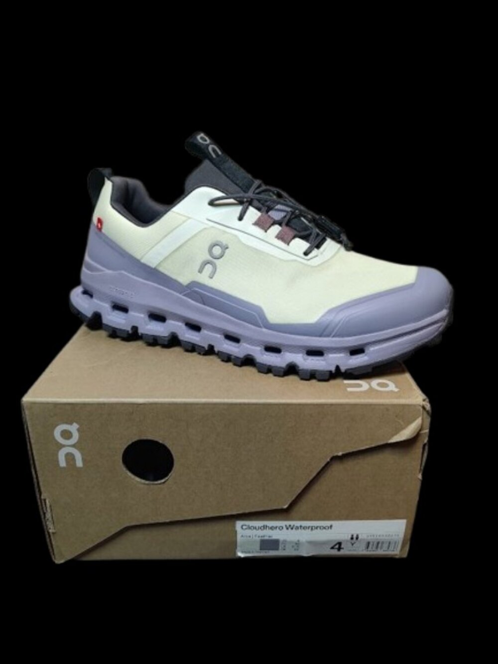On Cloudhero Waterproof Aloe Feather 3YE10032070 Fits Women 5.5 / Youth 4 NIB